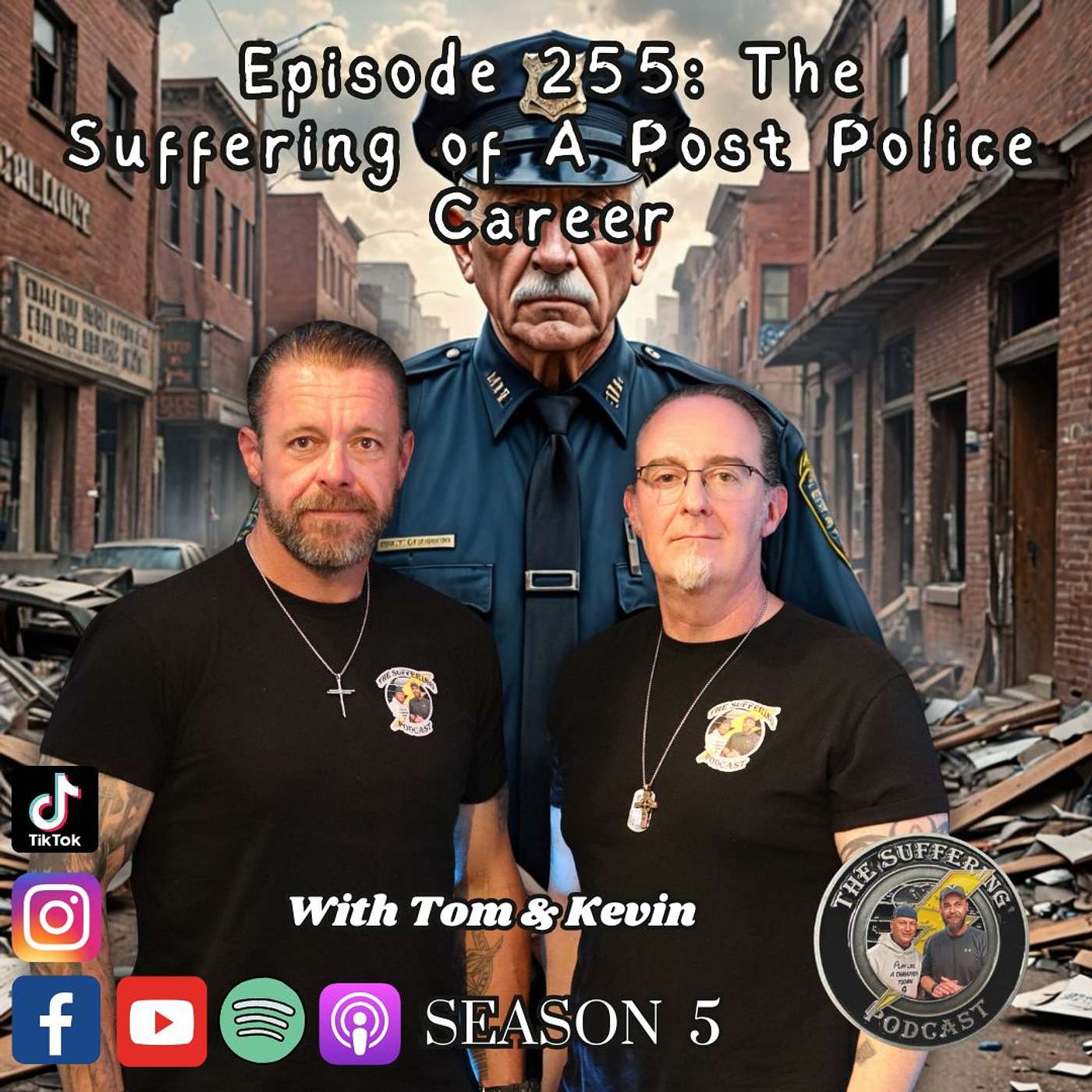 Episode 255: The Suffering of A Post Police Career with Tom & Kevin