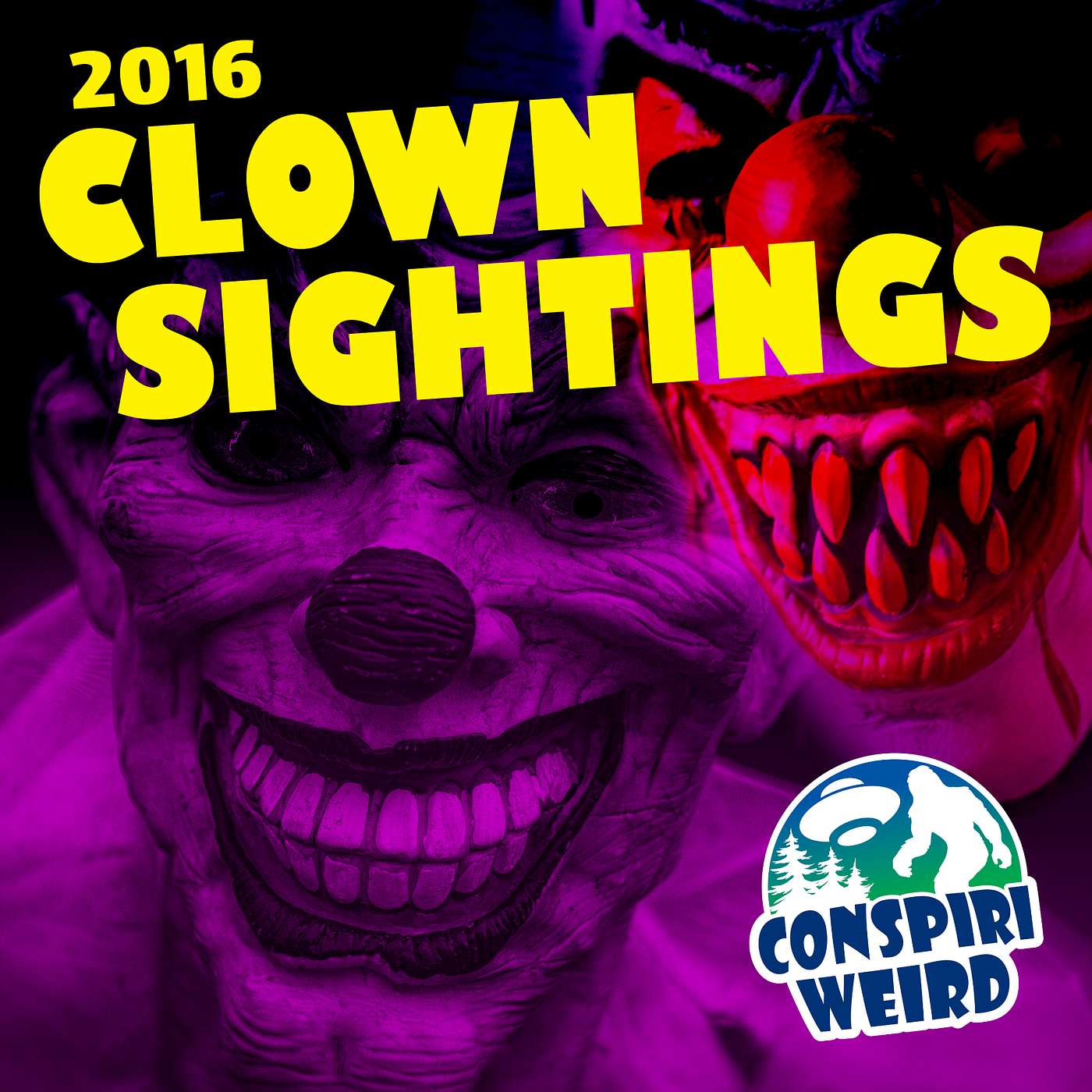 ConspiriWeird - 2016 Clown Sightings