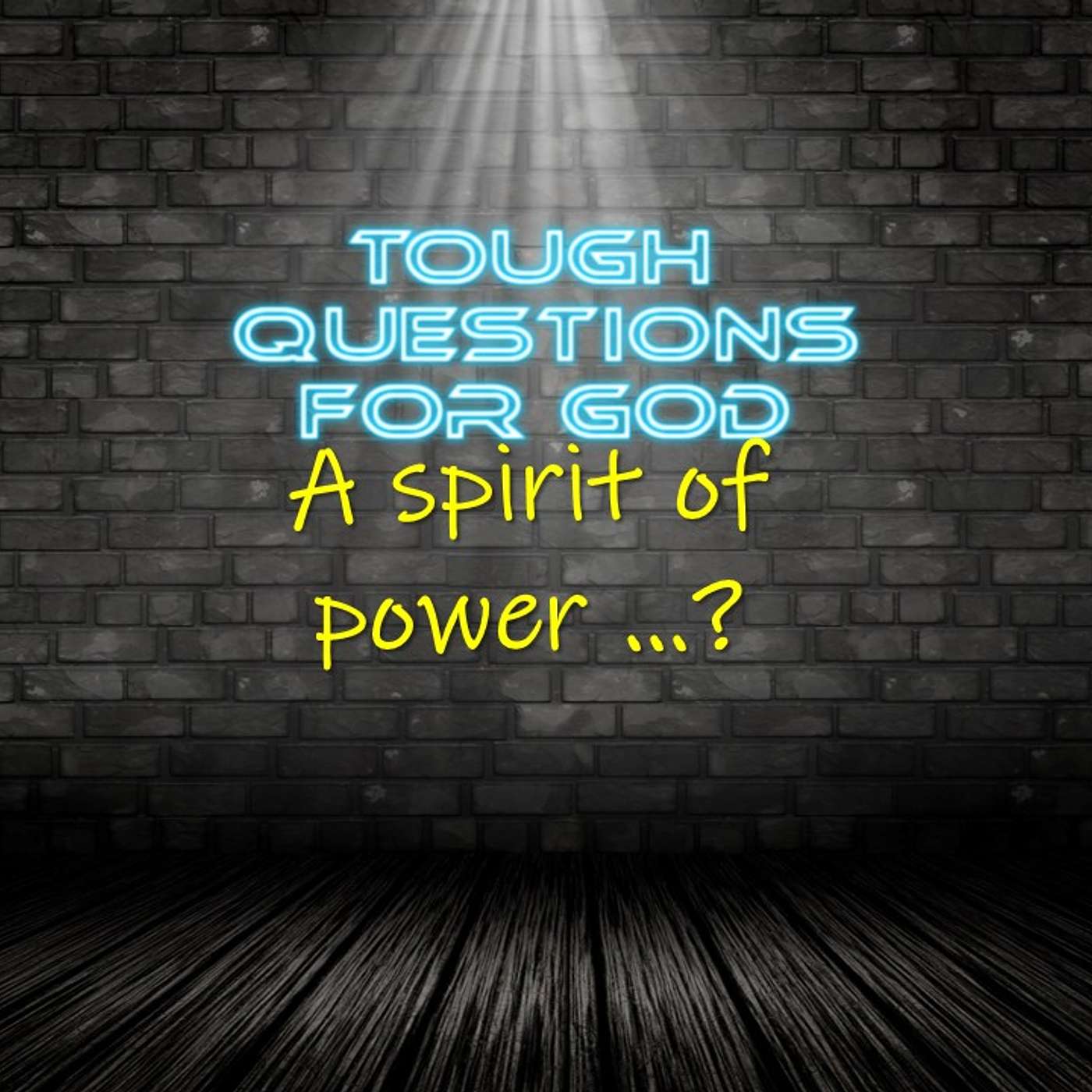A spirit of power?