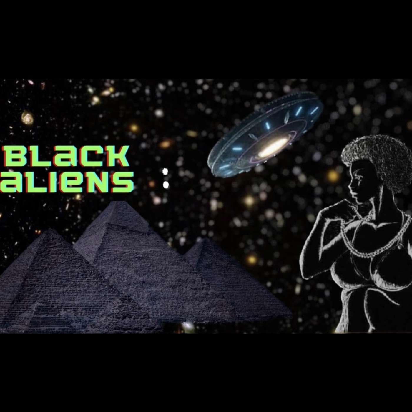 Alien corpse being shown by government officials. Ep#3 episode artwork