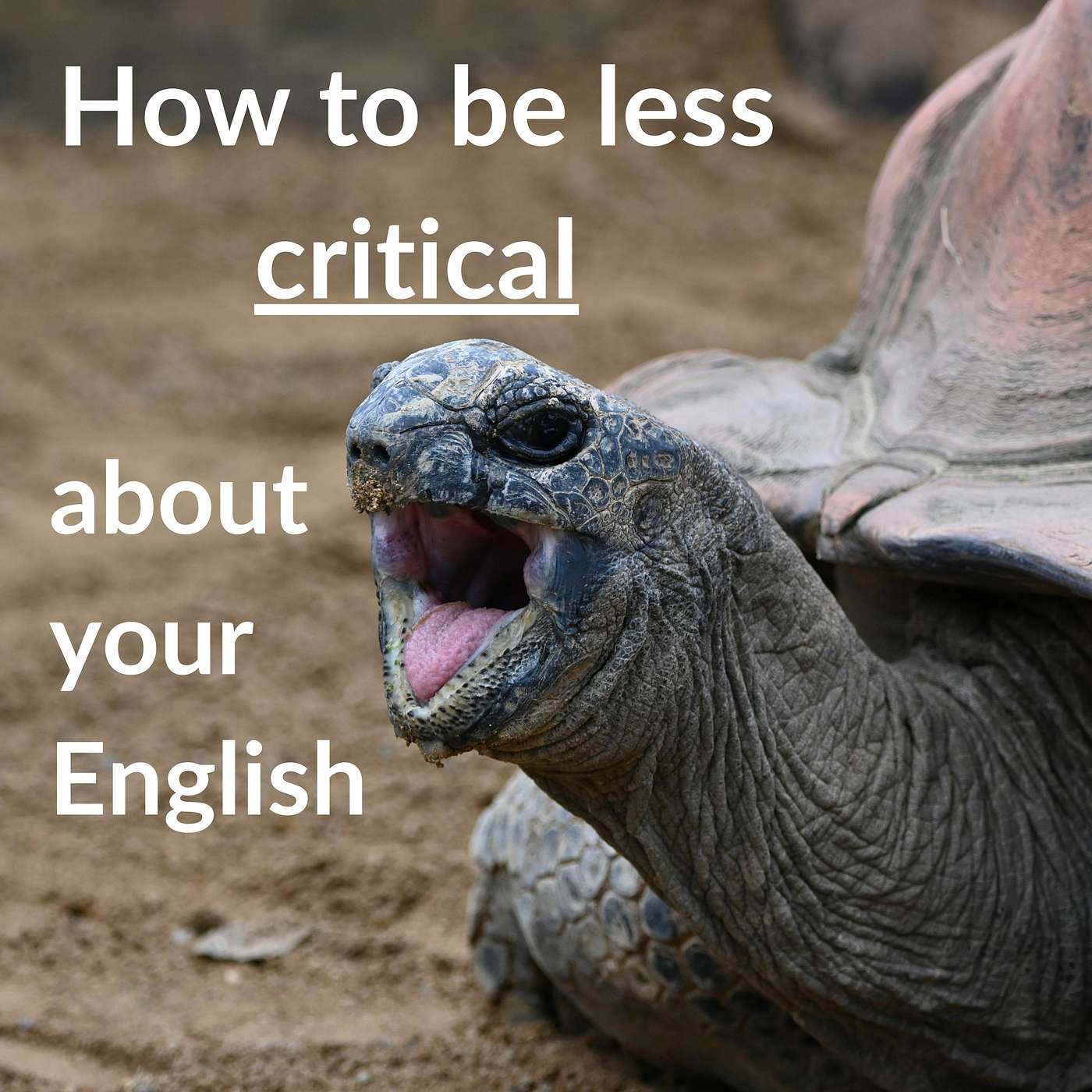 How To Be Less Critical About Your English