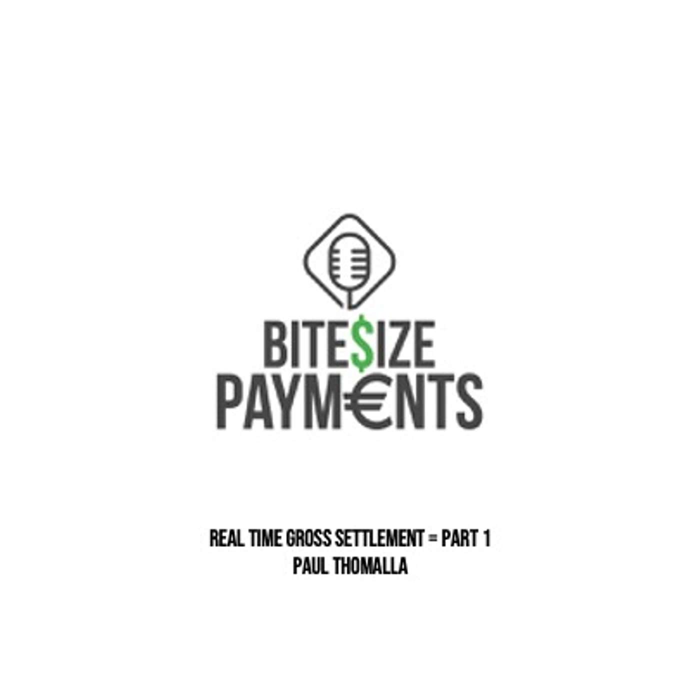 Real Time Gross Settlement part 1