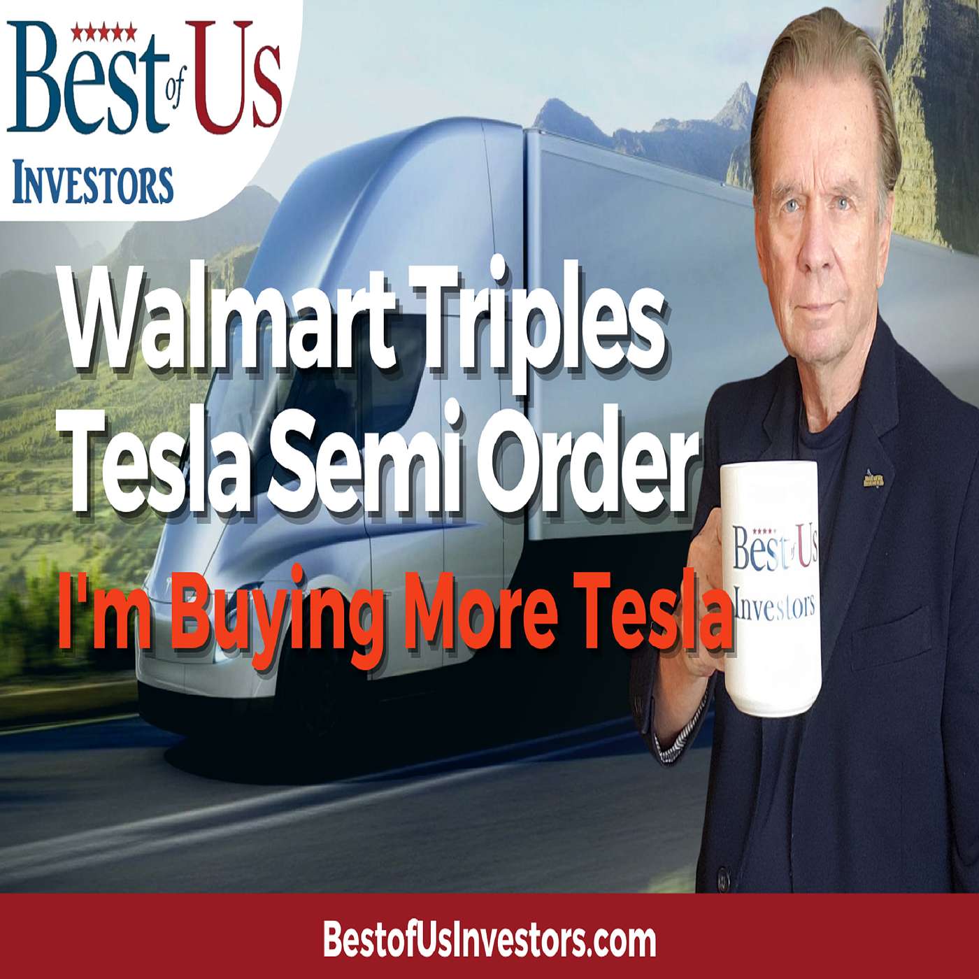 cover of episode Buy Tesla Stock on Walmart Triple Down Deal