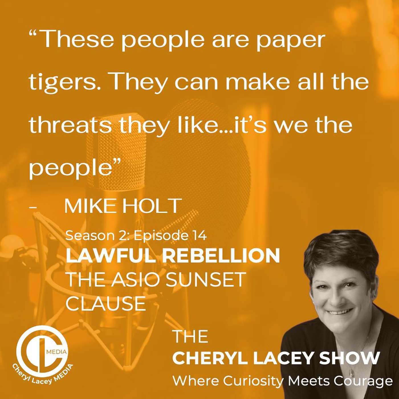 Mike and Cheryl Discuss the new ASIO Bill episode artwork