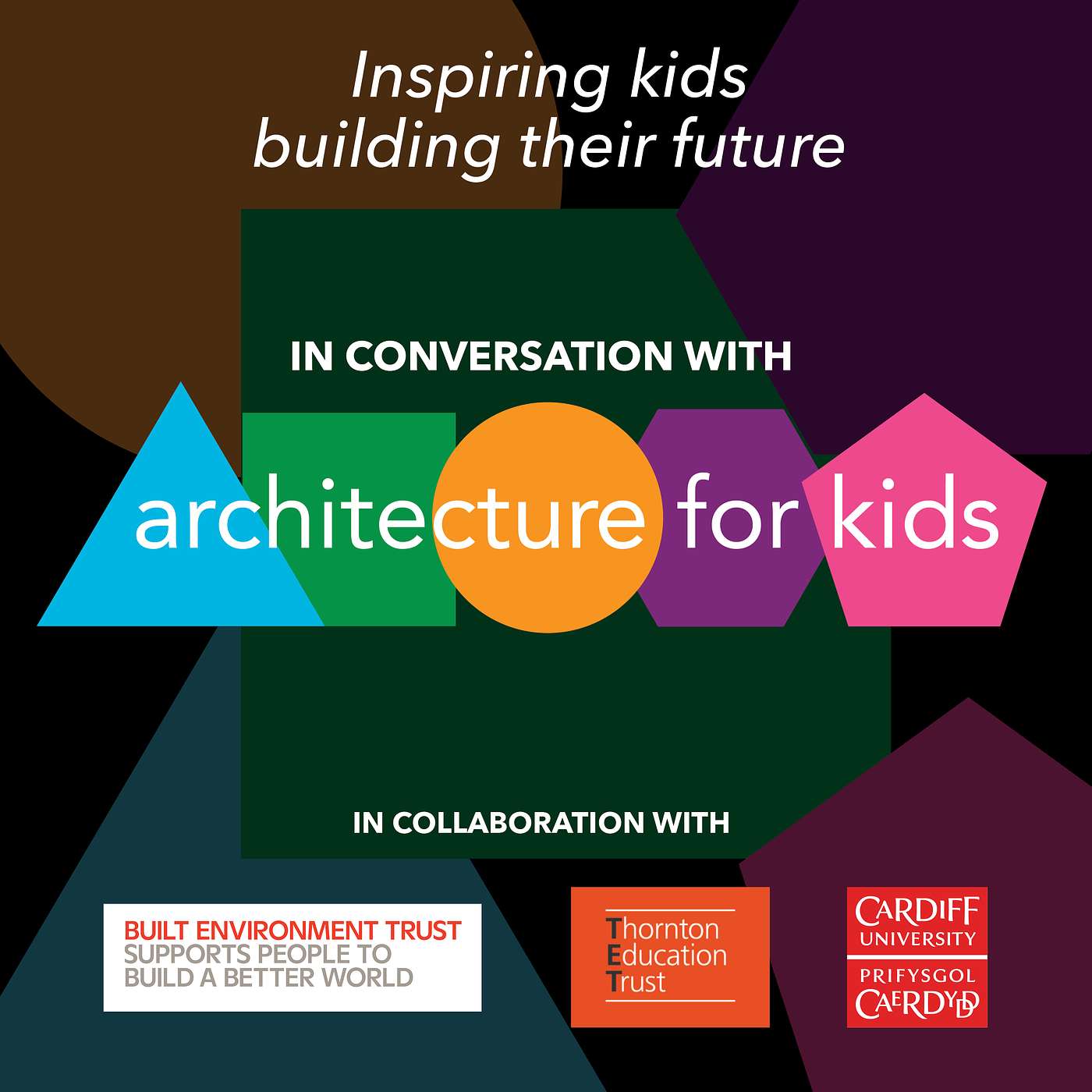 Architecture for kids podcast with Sandra Hedblad Head of Learning at the Built Environment Trust episode artwork