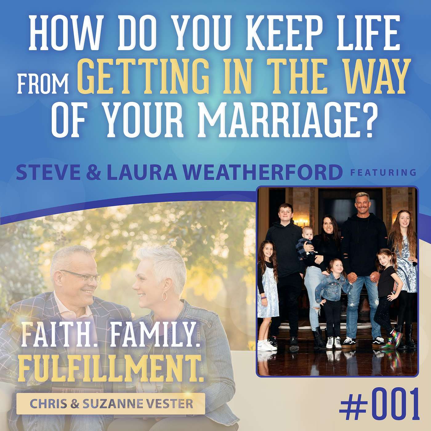 Faith. Family. Fulfillment.