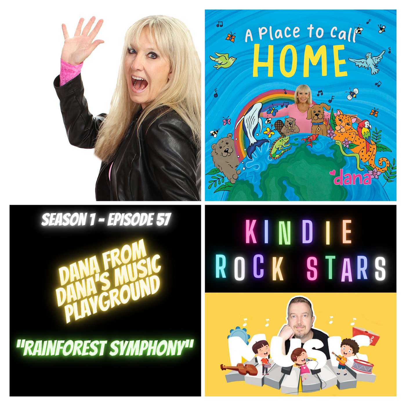Ep 57 - DANA from DANA'S MUSIC PLAYGROUND - Rainforest Symphony