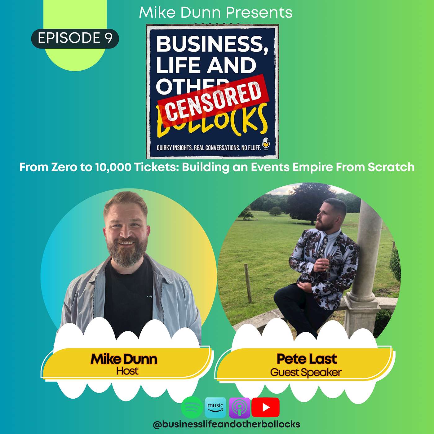 From Zero to 10,000 Tickets: Building an Events Empire From Scratch episode artwork