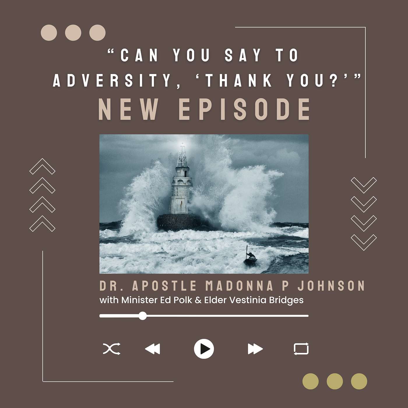 Can You Say to Adversity, Thank You?
