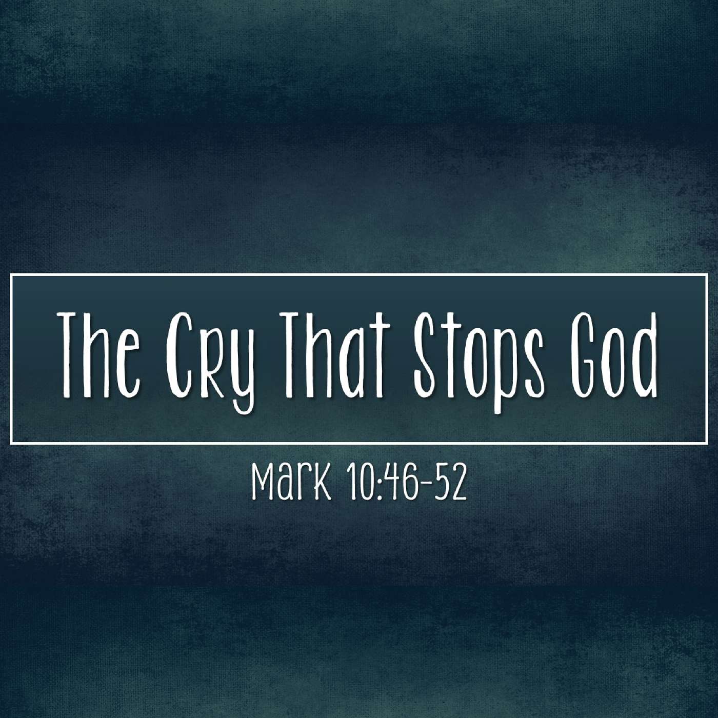 3/8/26 The Cry That Stops God episode artwork