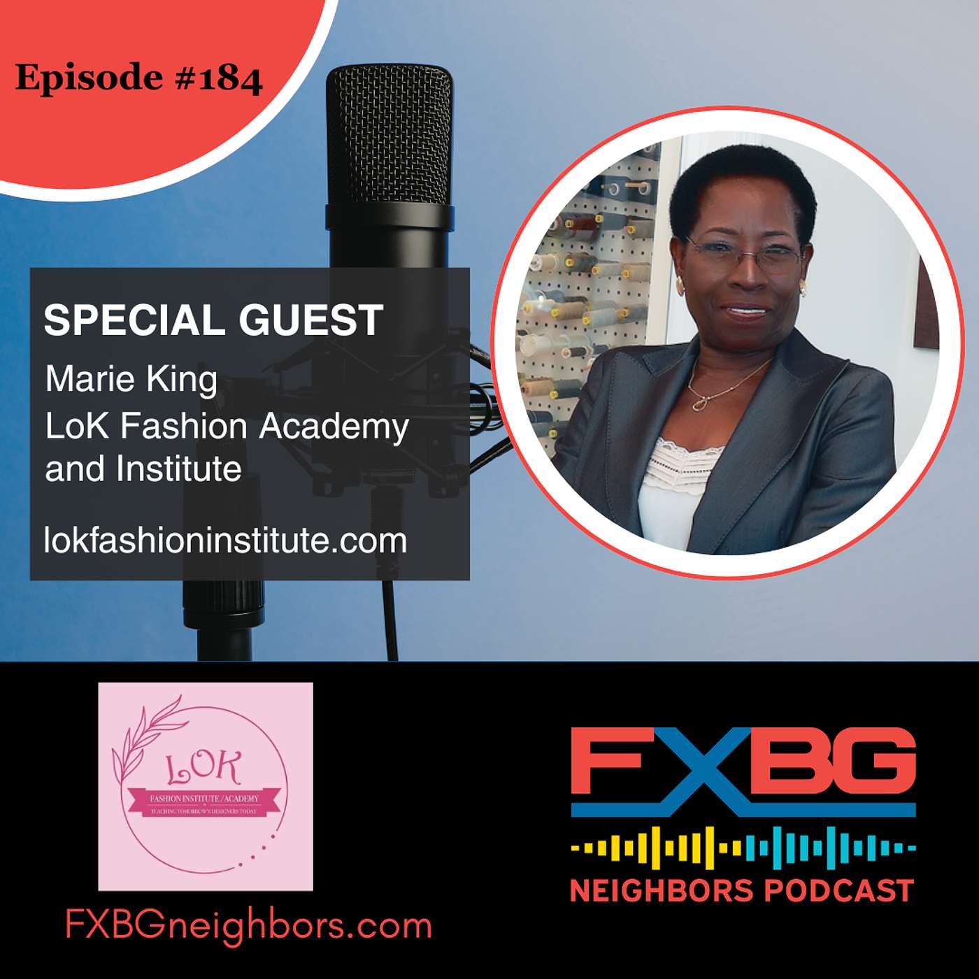 EP #184 Fashion Skills That Change Lives episode artwork