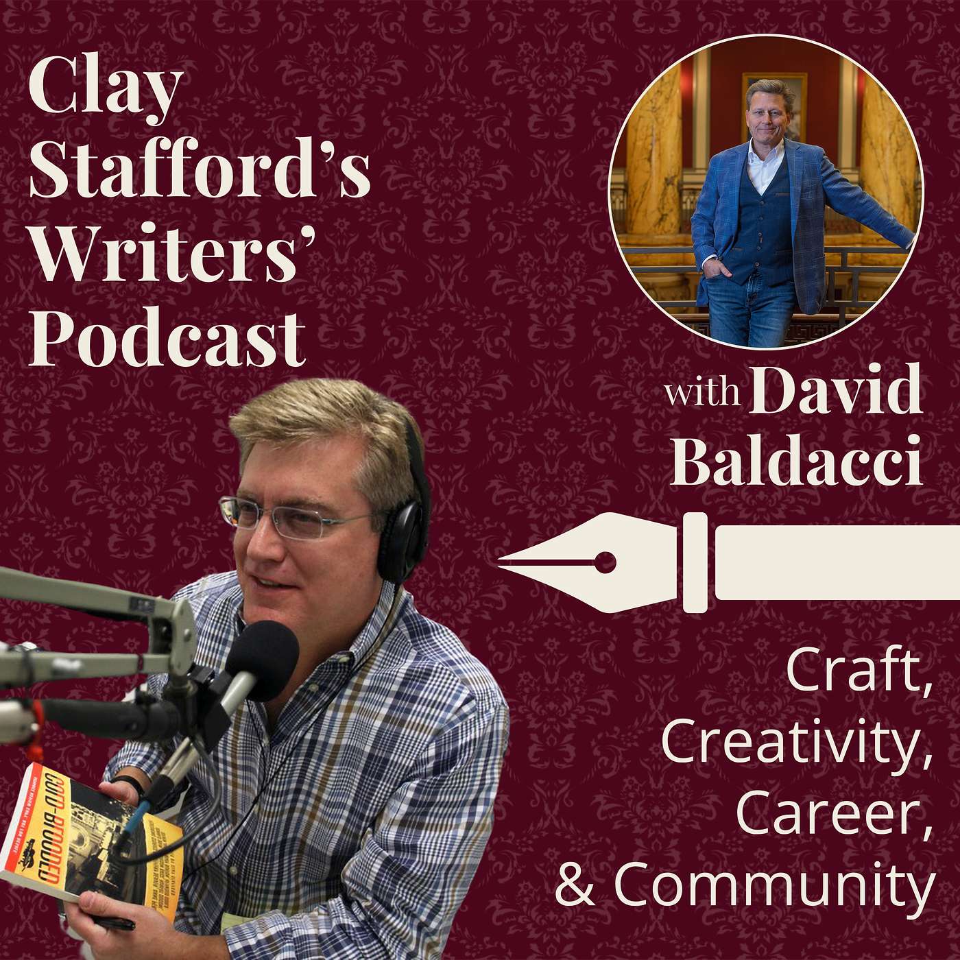 Clay Stafford and David Baldacci on Writing Series vs Standalones episode artwork