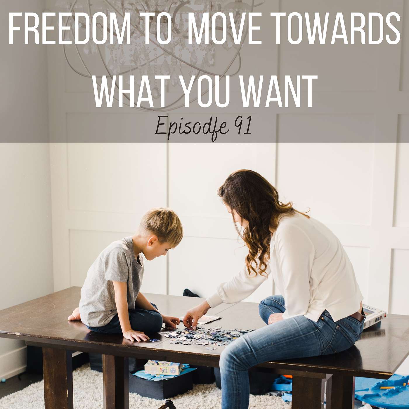 Freedom to move towards what you want with this one word.