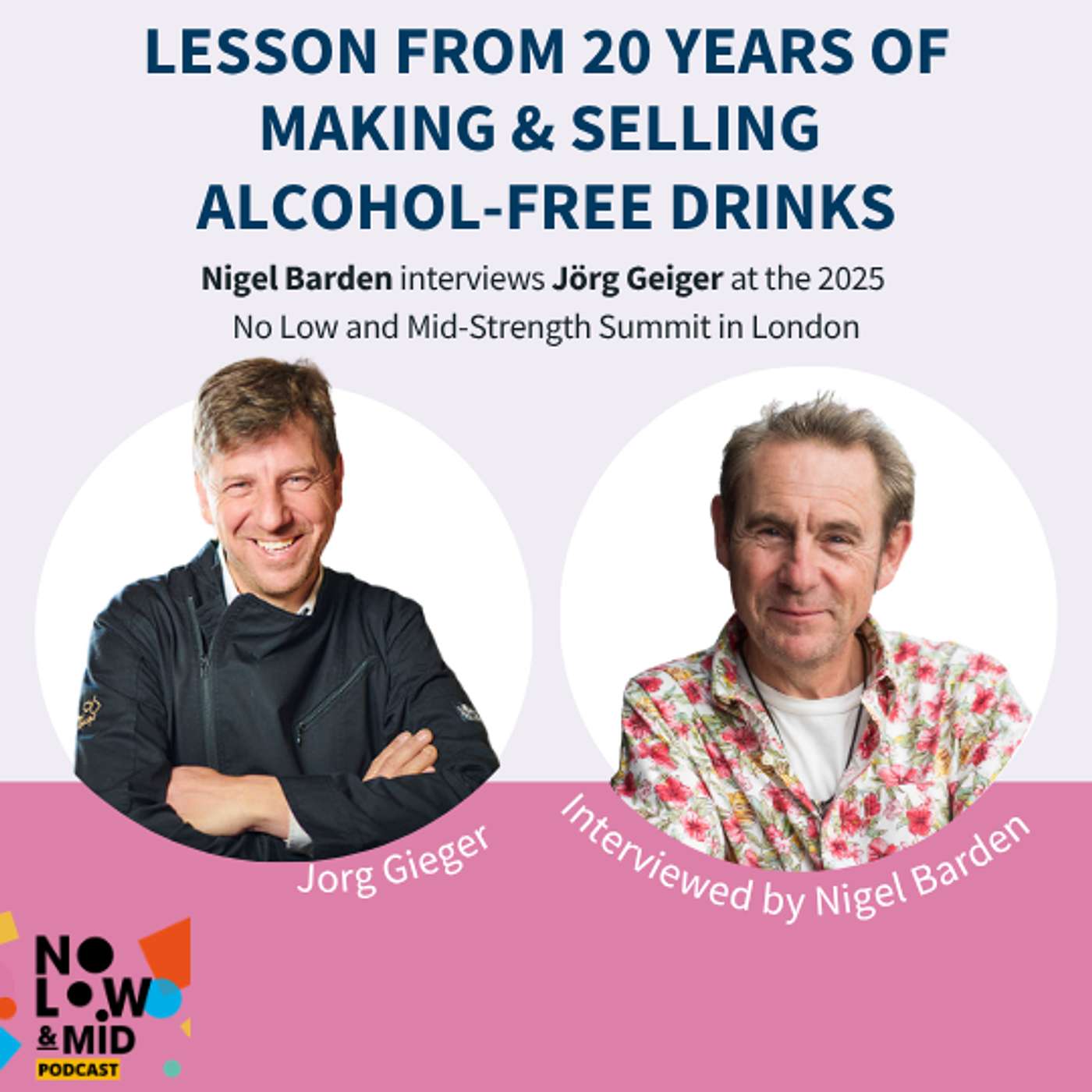 Lesson from 20 years of making and selling alcohol-free drinks - Nigel Barden interviews Jörg Geiger