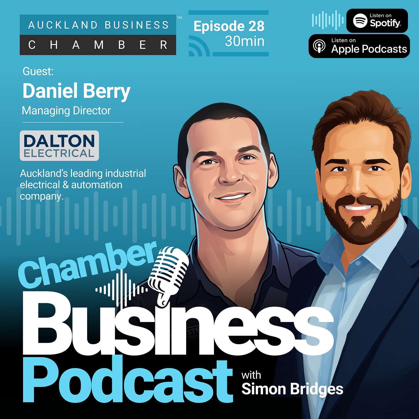 On apprentice training and push for industry board representation. Episode 28 of Chamber Business Podcast with Daniel Berry of Dalton