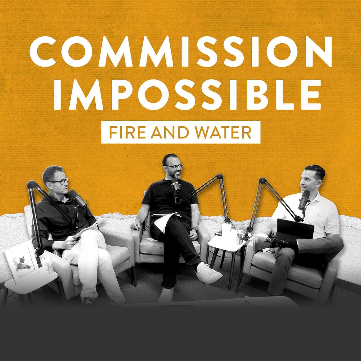 Commission Impossible: Fire and Water episode artwork
