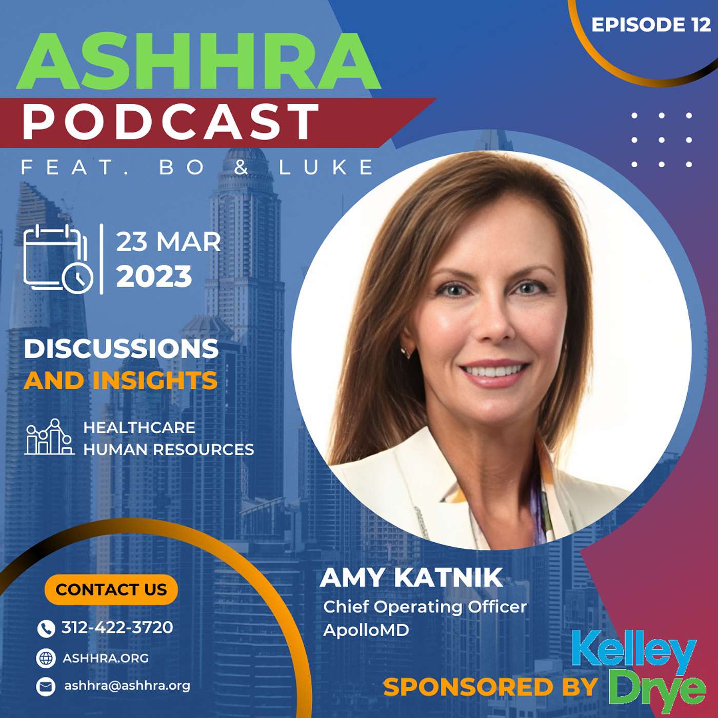 #12 - Get to know Amy Katnik, the COO at ApolloMD 🙌