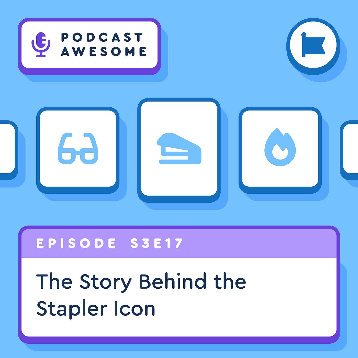 🖇️ Podcast Awesome: The Story Behind the Stapler Icon