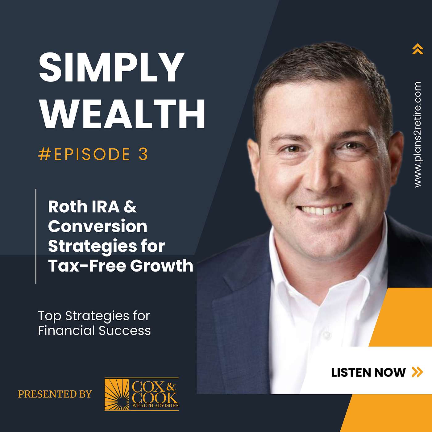 Roth IRA's & Conversion Strategies for Tax-Free Growth episode artwork