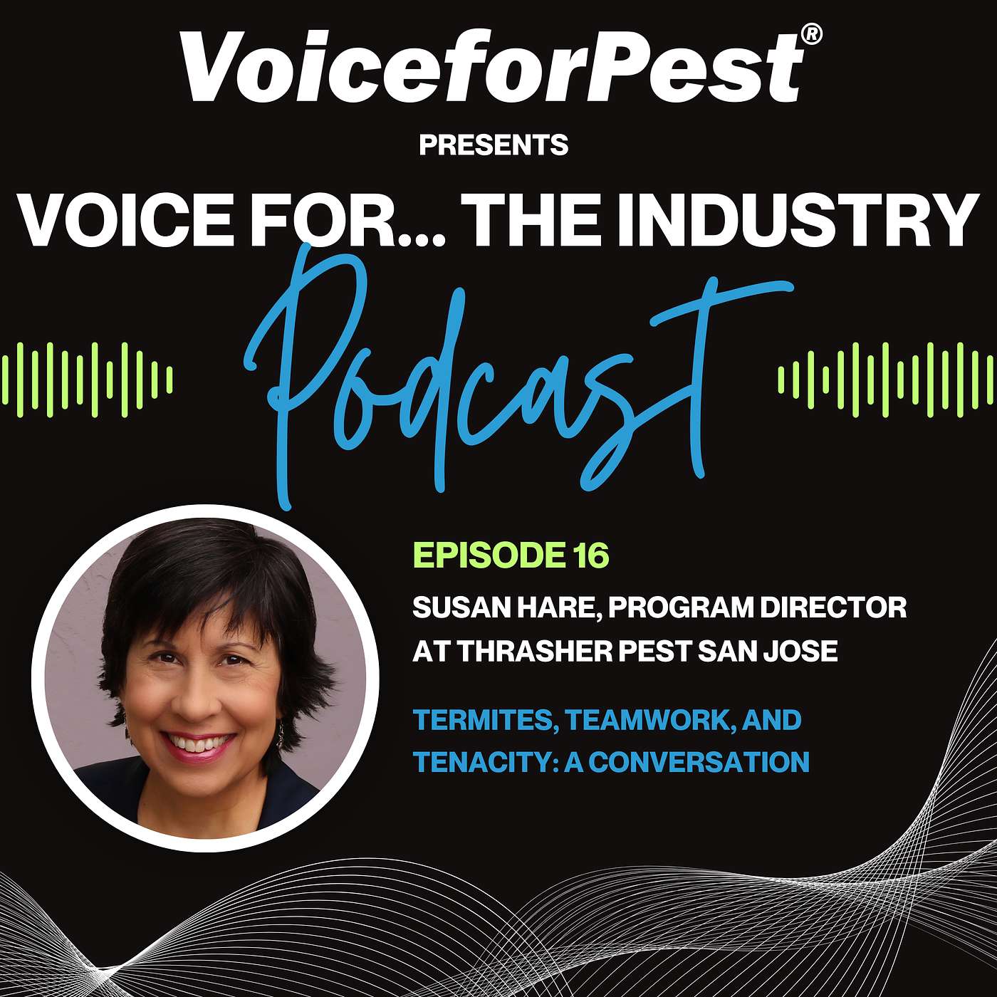 Episode 16: Termites, Teamwork, and Tenacity: A Conversation with Susan Hare episode artwork