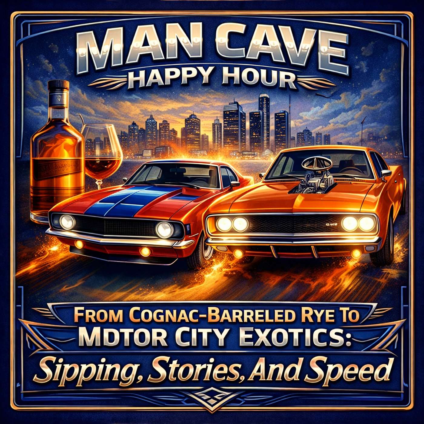 From Cognac-Barreled Rye To Motor City Exotics: Sipping, Stories, And Speed