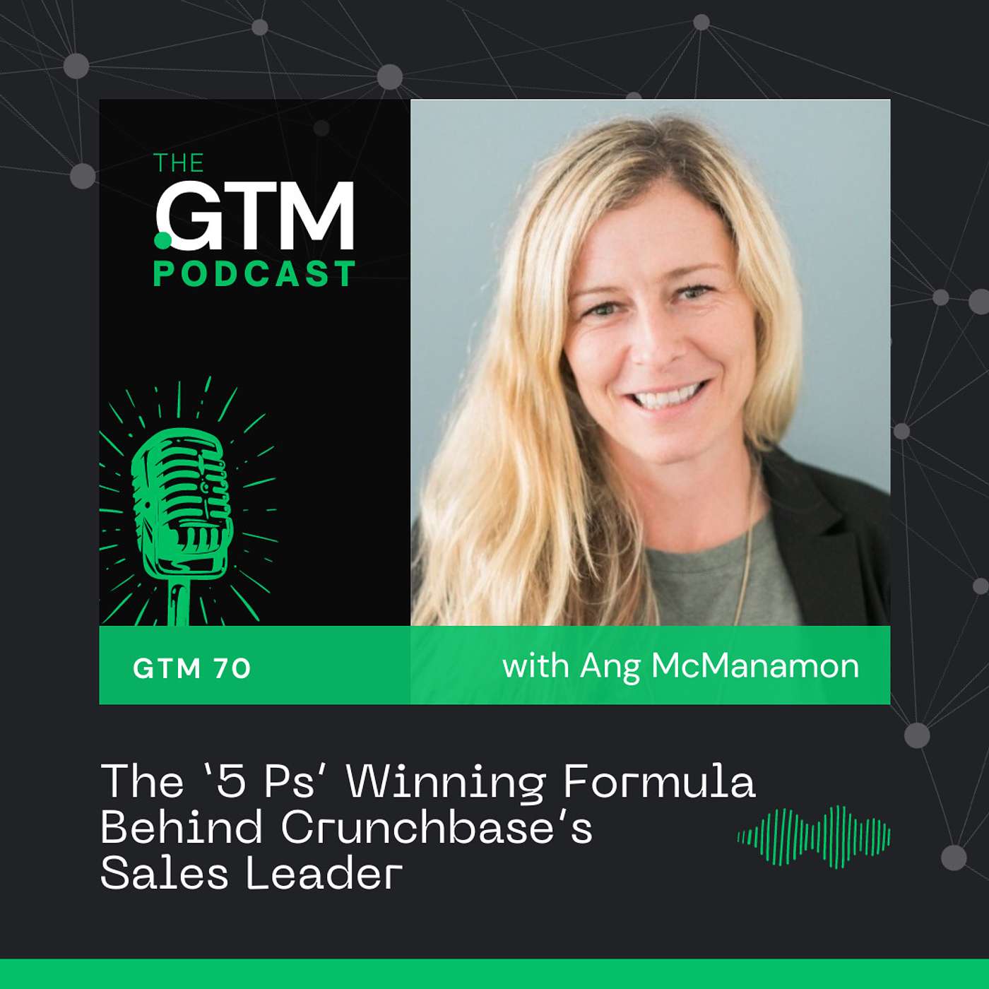 GTM 70: The ‘5 Ps’ Winning Formula Behind Crunchbase’s Sales Leader Ang McManamon