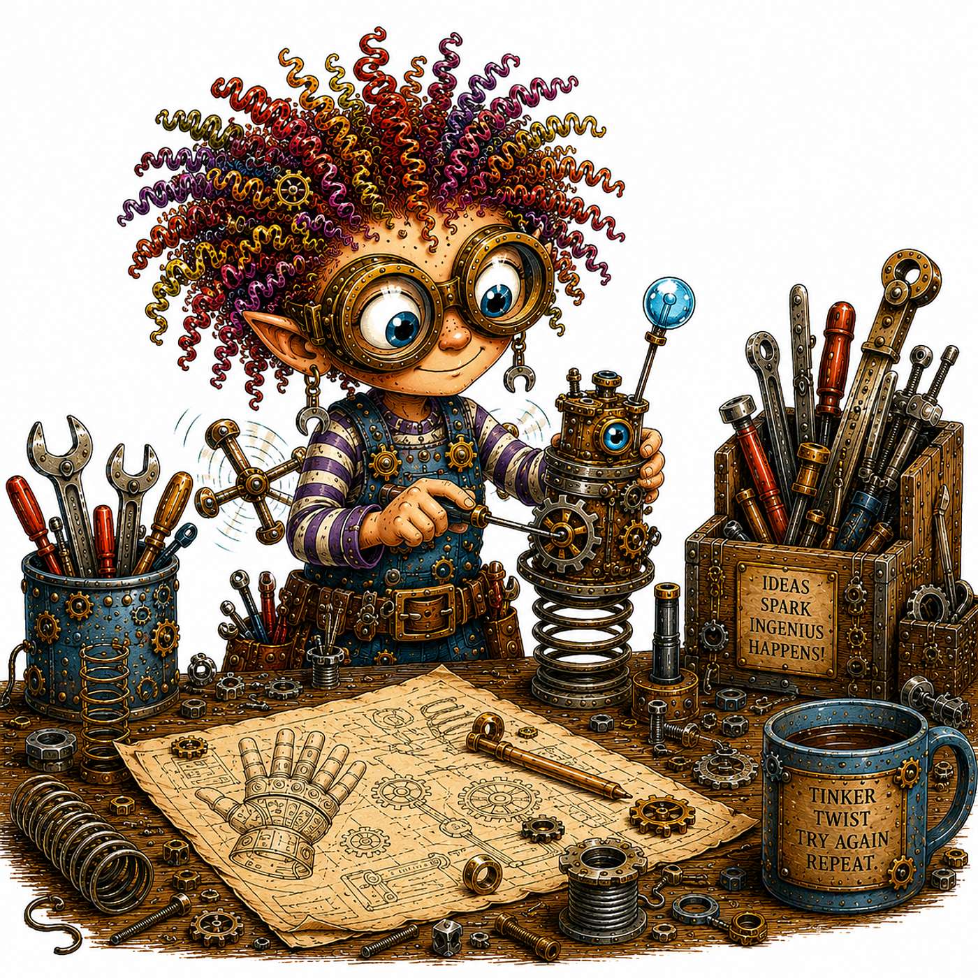 Sparky Flarkbottom and the Snore Buster 3000 - Working together to solve problems episode artwork