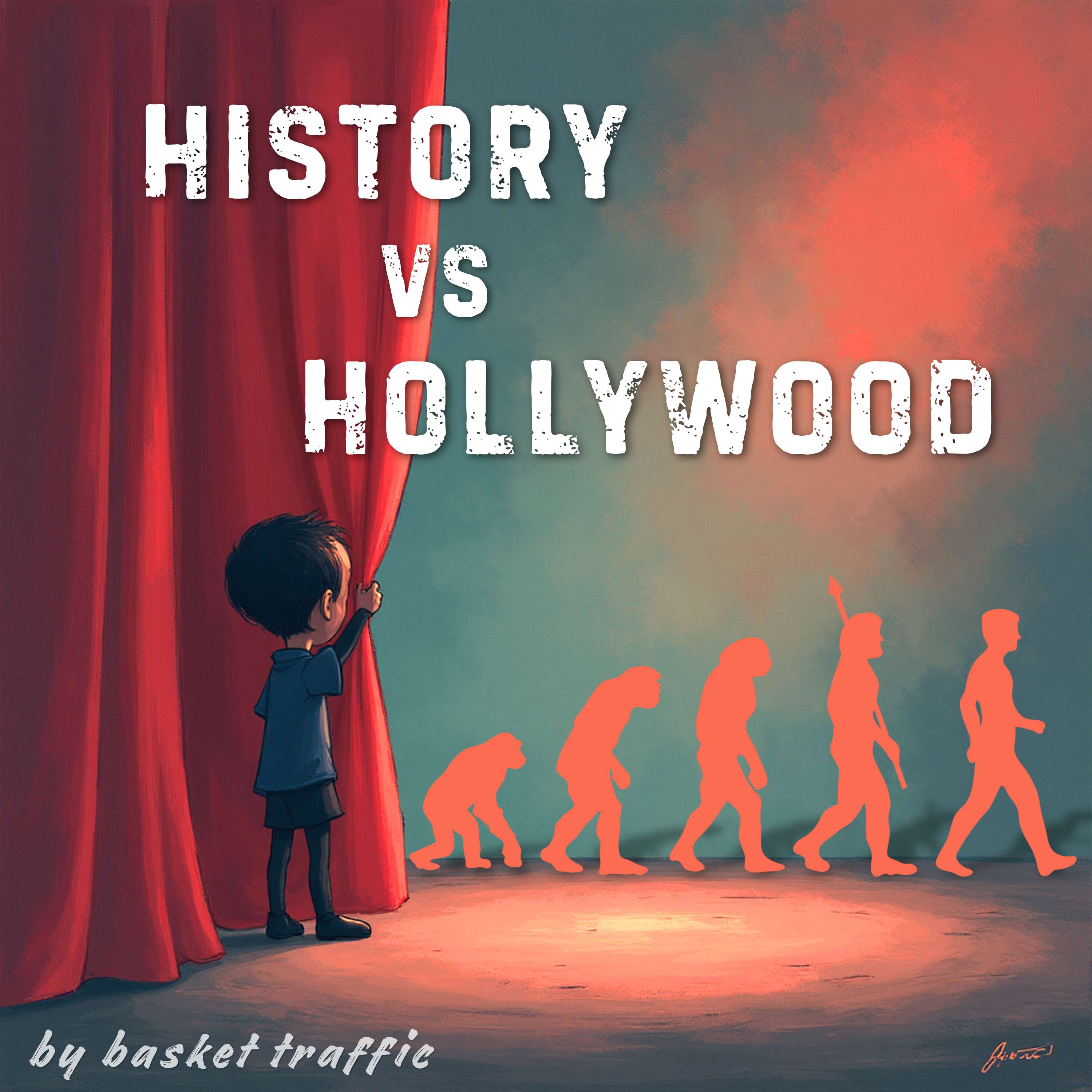 History vs Hollywood — by basket traffic