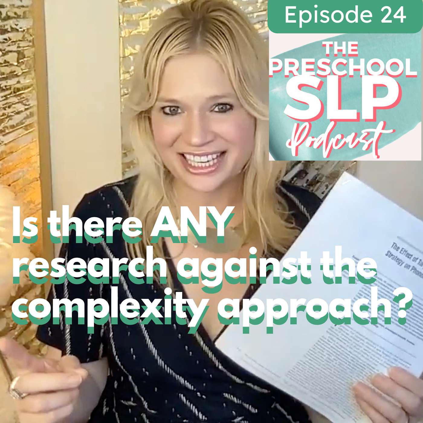 The Preschool SLP