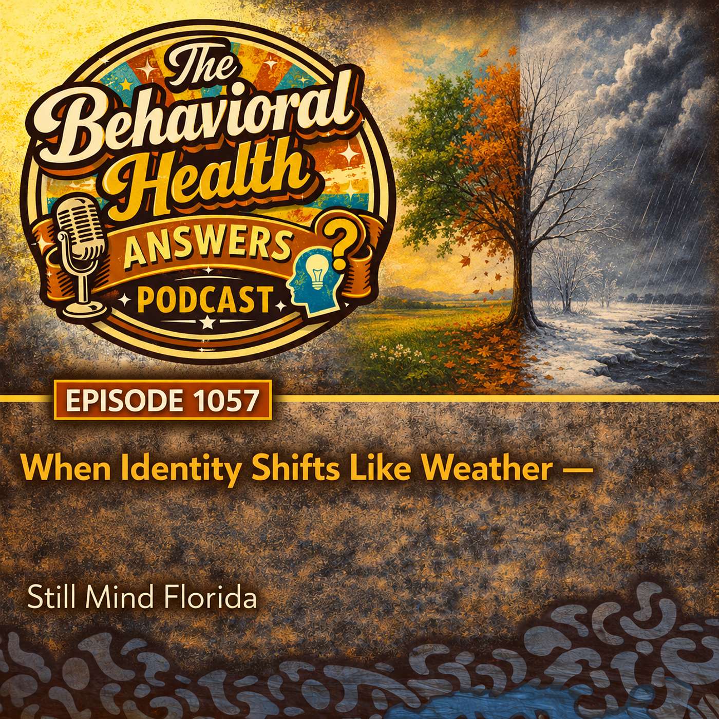 Episode 1057: When Identity Shifts Like Weather | Still Mind Florida episode artwork