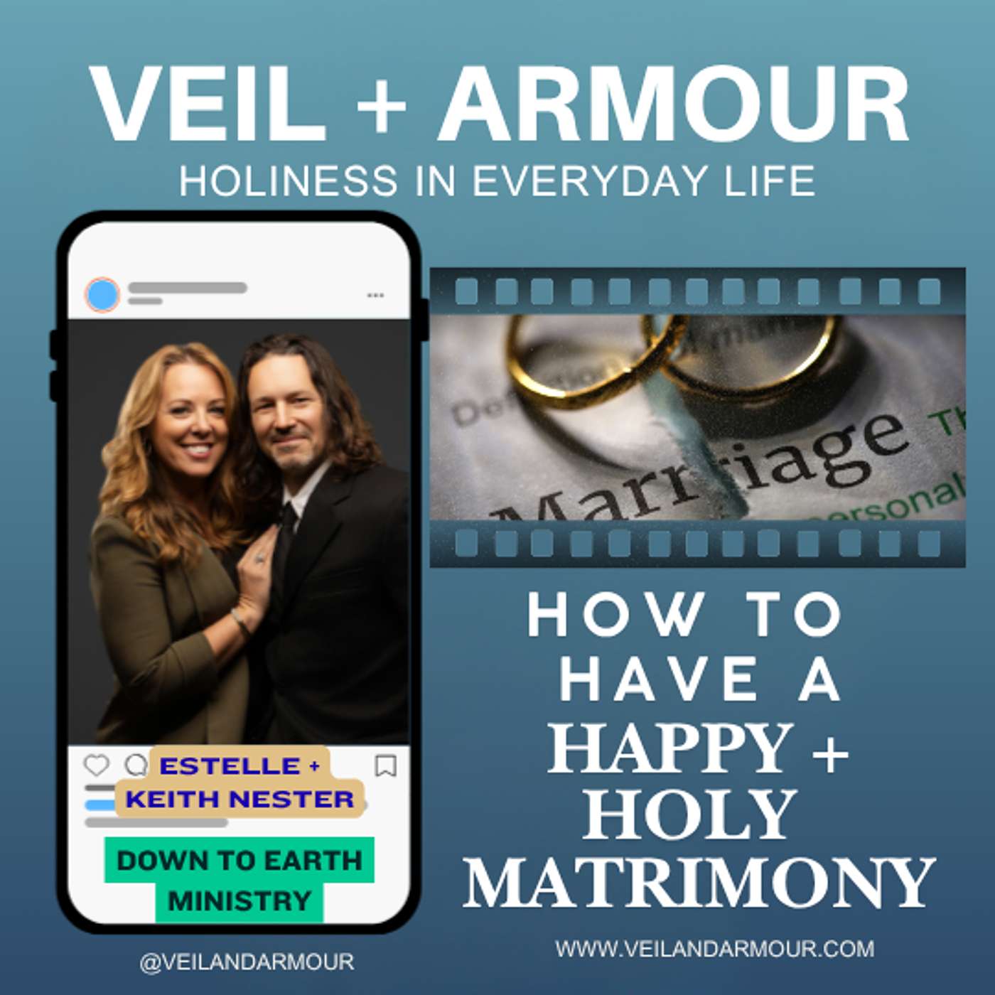 78. How to overcome struggles in your marriage to reach 30 years together: Keith and Estelle Nester's tips for keeping the fire in your spiritual life and your marriage episode artwork