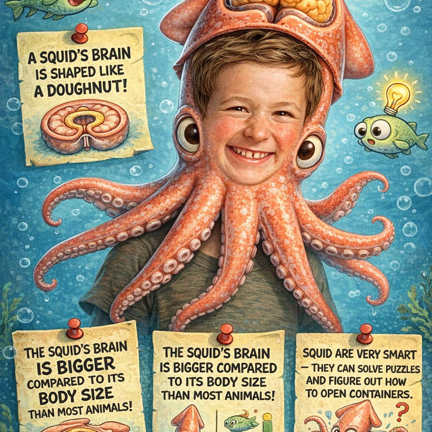 Corvin's Squid Brain Facts- 4/3/26 episode artwork