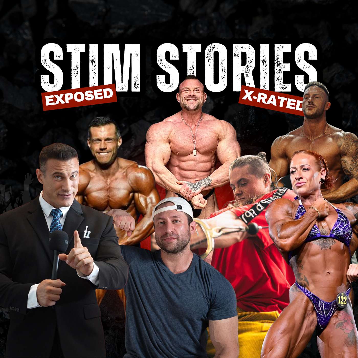 3 Hour Marathon Episode - David Demesquita, Austin Stout, Sara Bradley, Tim Hunt, Tony Huge, Romana Skotzen and Dan Bastick - The Stim Stories episode artwork