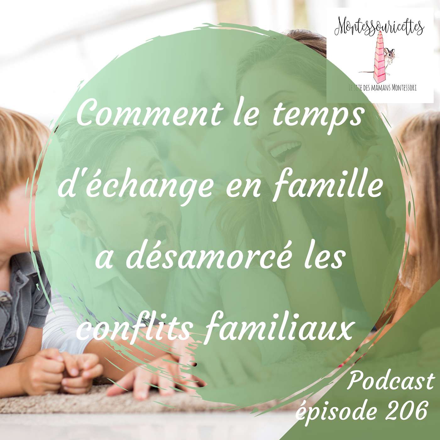 206. Comment désamorcer les conflits familiaux (le temps d'échanges en famille) episode artwork
