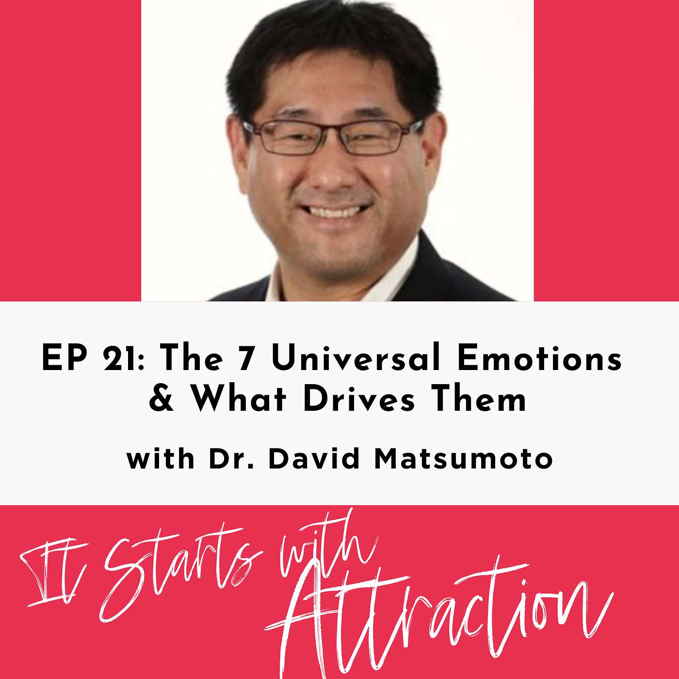 The 7 Universal Emotions & What Drives Them with Dr. David Matsumoto