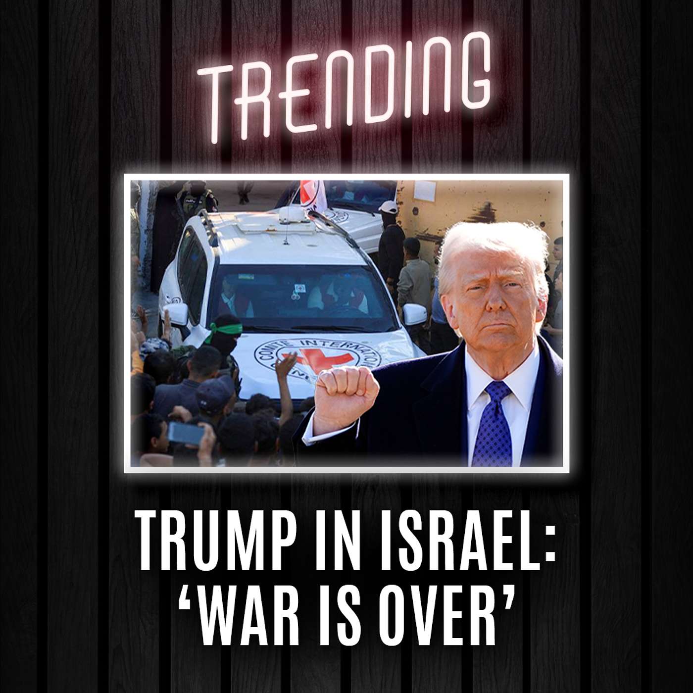 Hostages Freed in Gaza Deal - Trump Declares ‘War Is Over’ in Israel | Trending Ep195 episode artwork