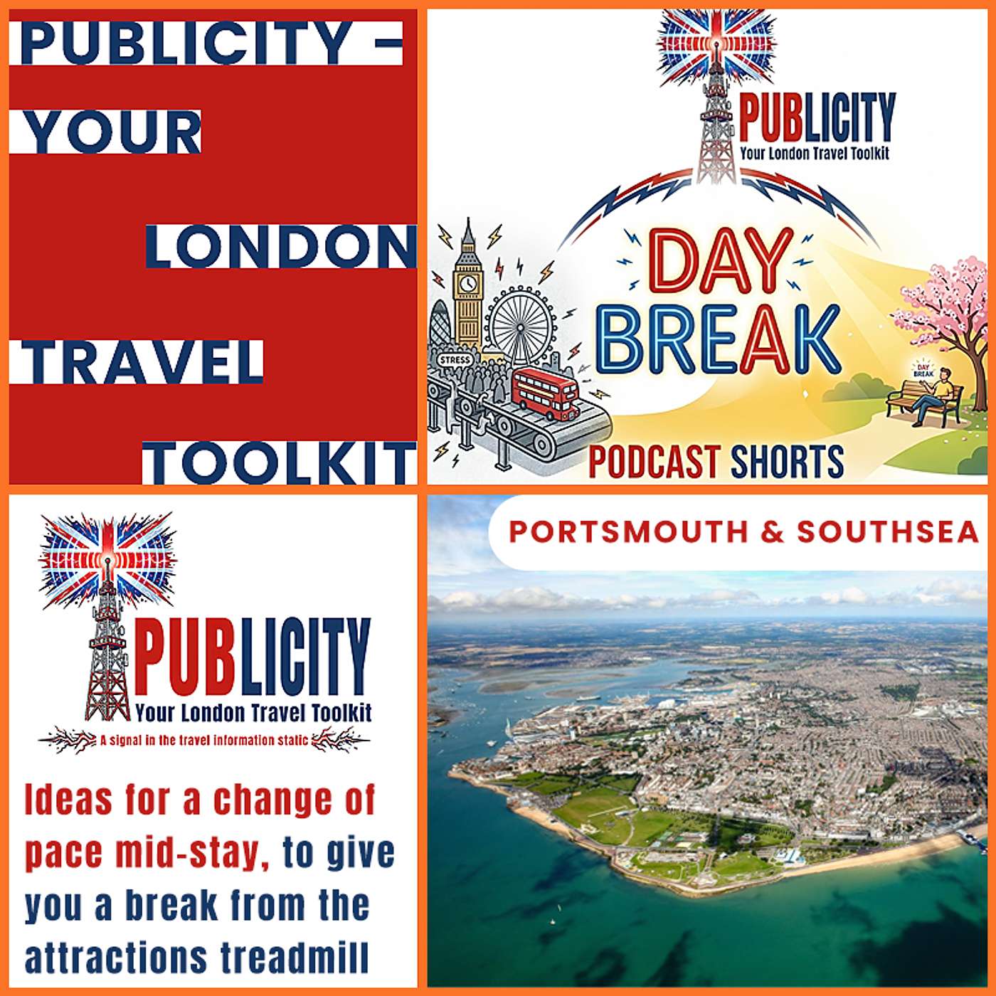 Day Trip From London - Portsmouth Museums, Southsea Victorian Seaside episode artwork