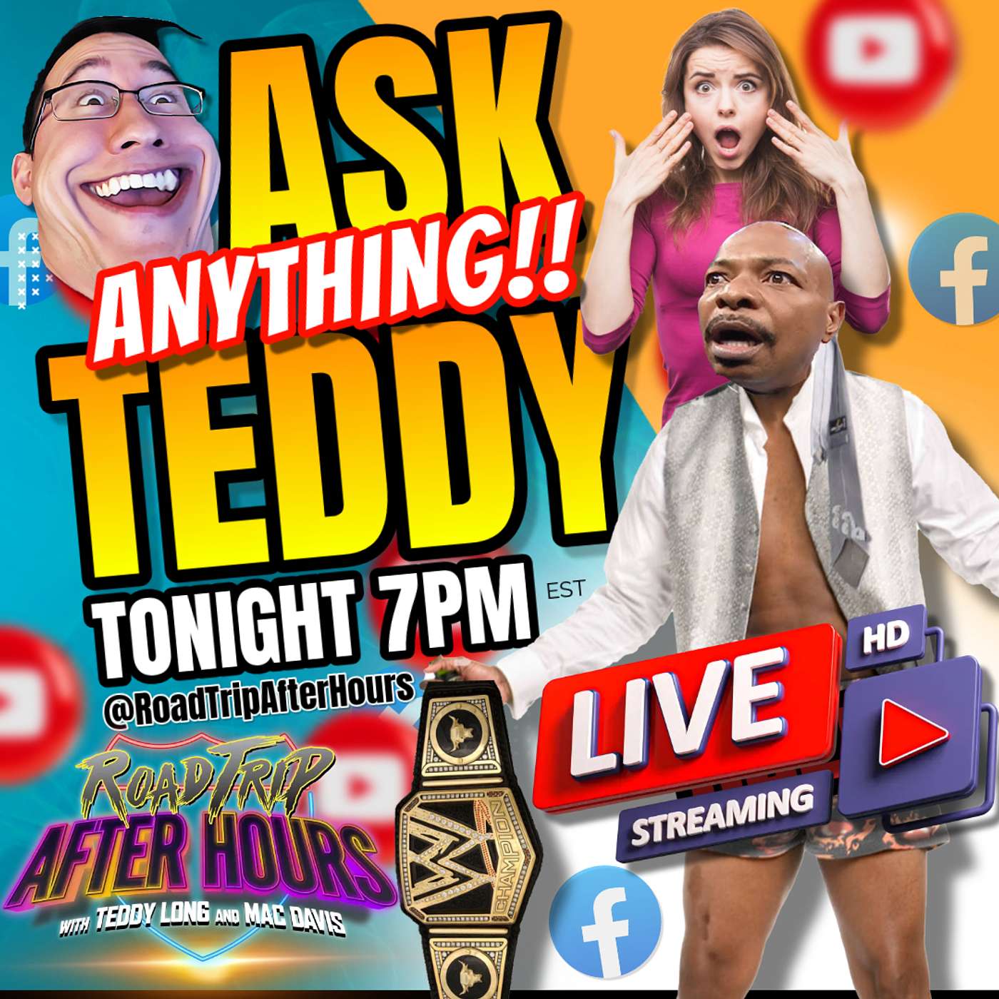 Road Trip After Hours w/ WWE Hall of Famer Teddy Long and Host Mac Davis
