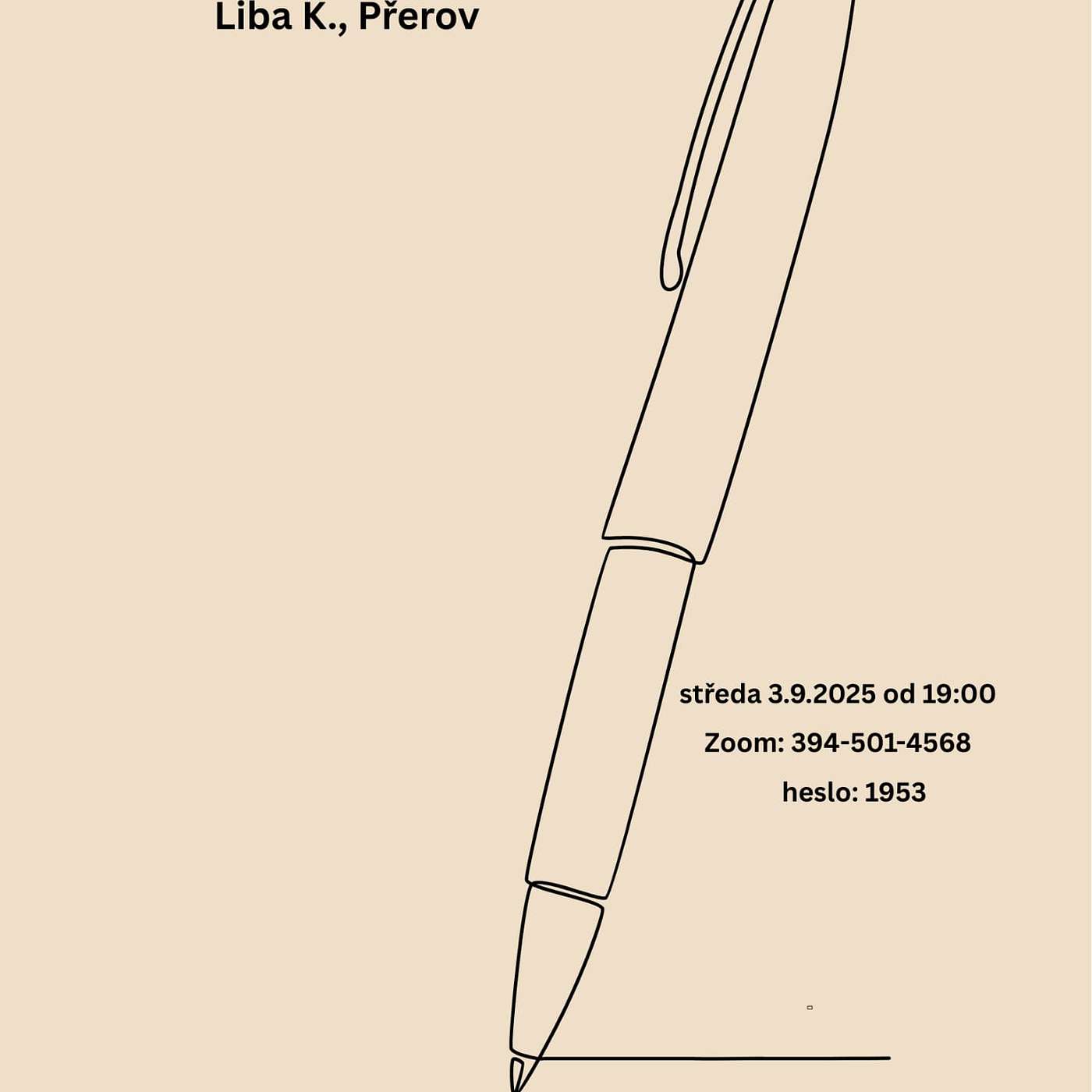 První krok vol. 1, vol. 2 - Liba K. (Přerov, CZ) - 3. 9. 2025 episode artwork