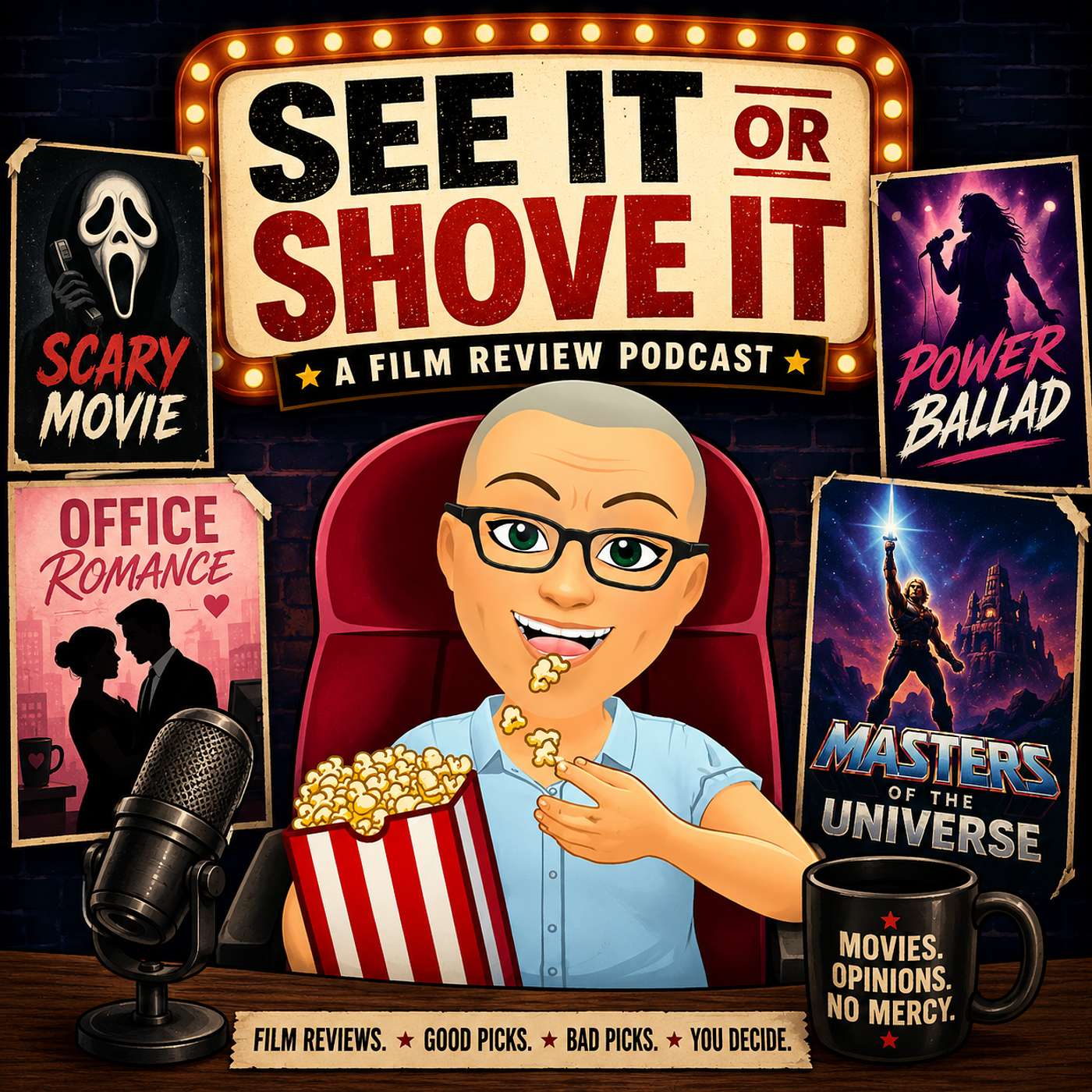 Episode 314 - Scary Movie, Office Romance, Power Ballad, Masters of the Universe episode artwork