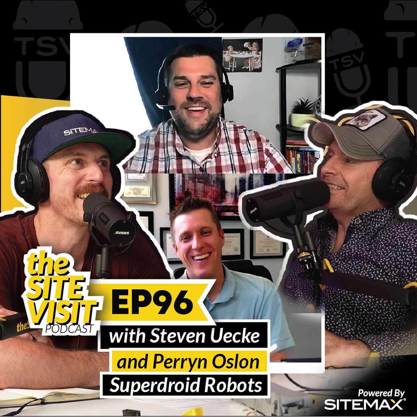 Affordable, Autonomous Robots Transforming Construction with Steven Uecke & Perryn Olson (SuperDroid Robots) | EP96