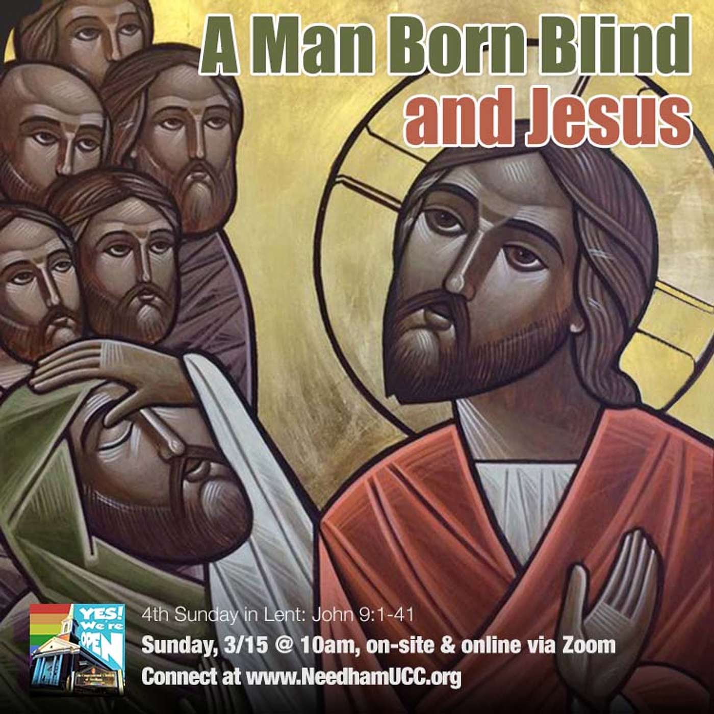 A Man Born Blind and Jesus (March 15, 2026) episode artwork