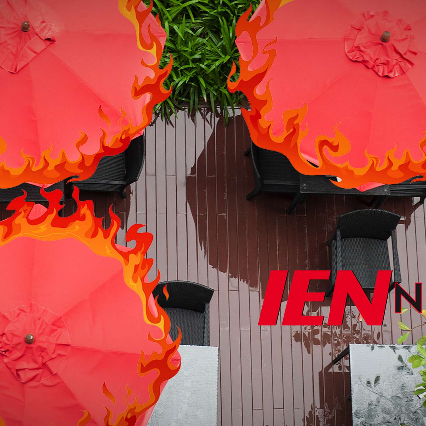 Solar Patio Umbrellas Recalled After Bursting Into Flames