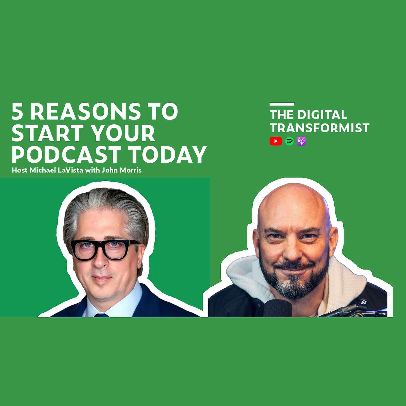 5 Reasons You Should Start Your Podcast Today (and Grow Your Business) episode artwork