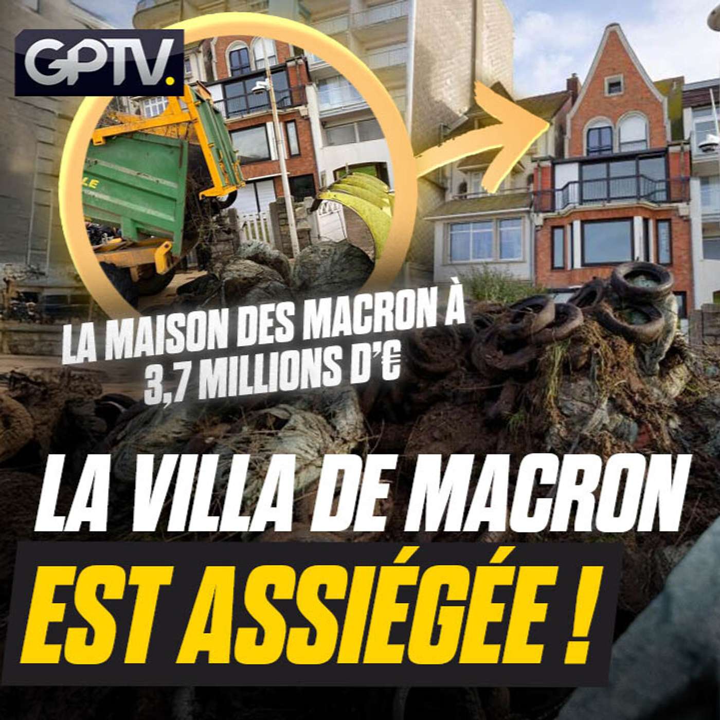 EXPLOSIF : LES AGRICULTEURS S’EN PRENNENT MAINTENANT À LA VILLA AU TOUQUET DES MACRON ! | GPTV