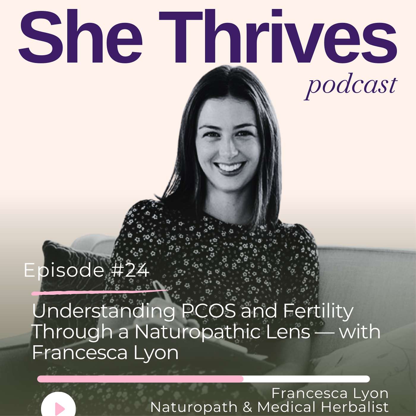 #24 – Understanding PCOS and Fertility Through a Naturopathic Lens — with Francesca Lyon