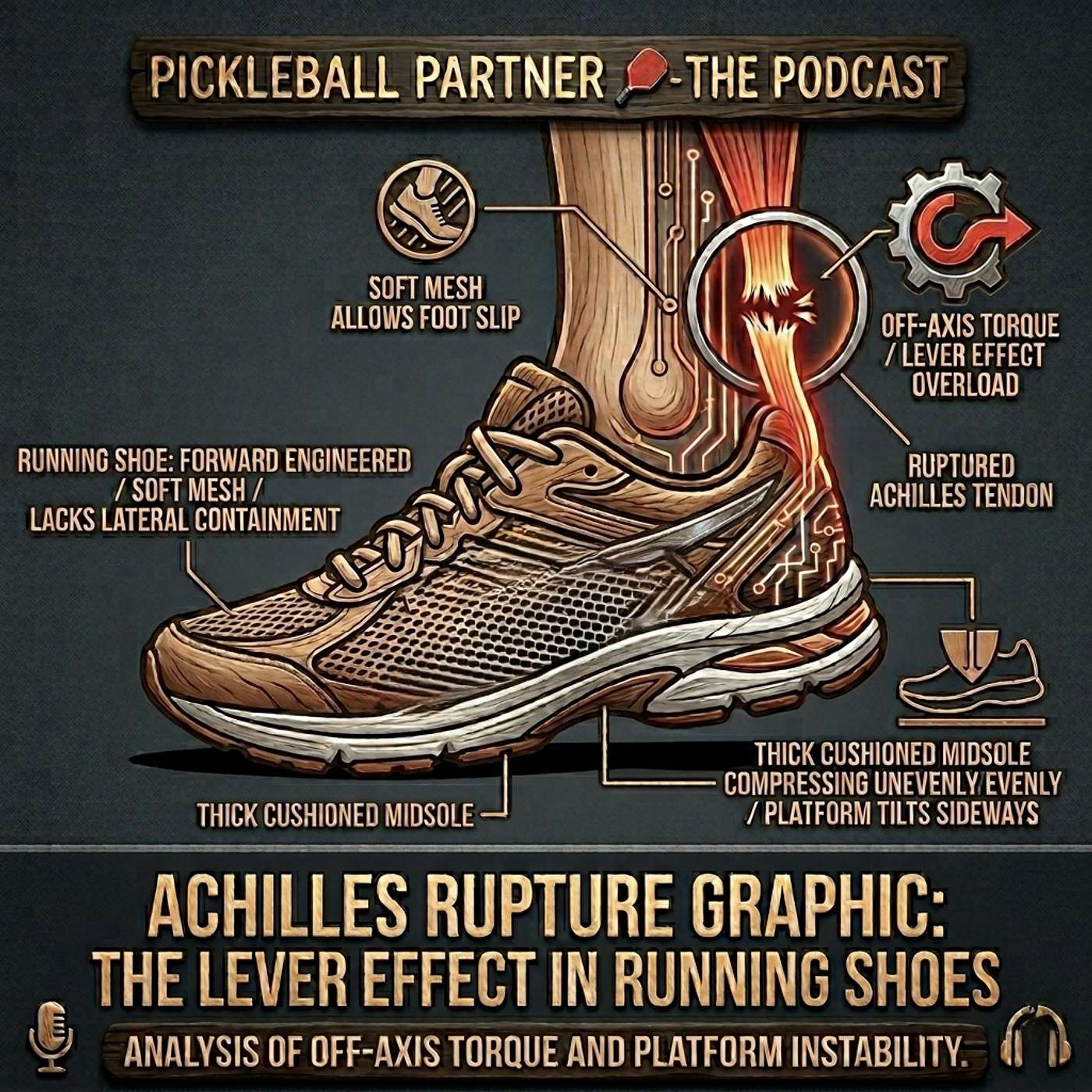 The Shoe Mistake That Can Rupture Your Achilles In Pickleball