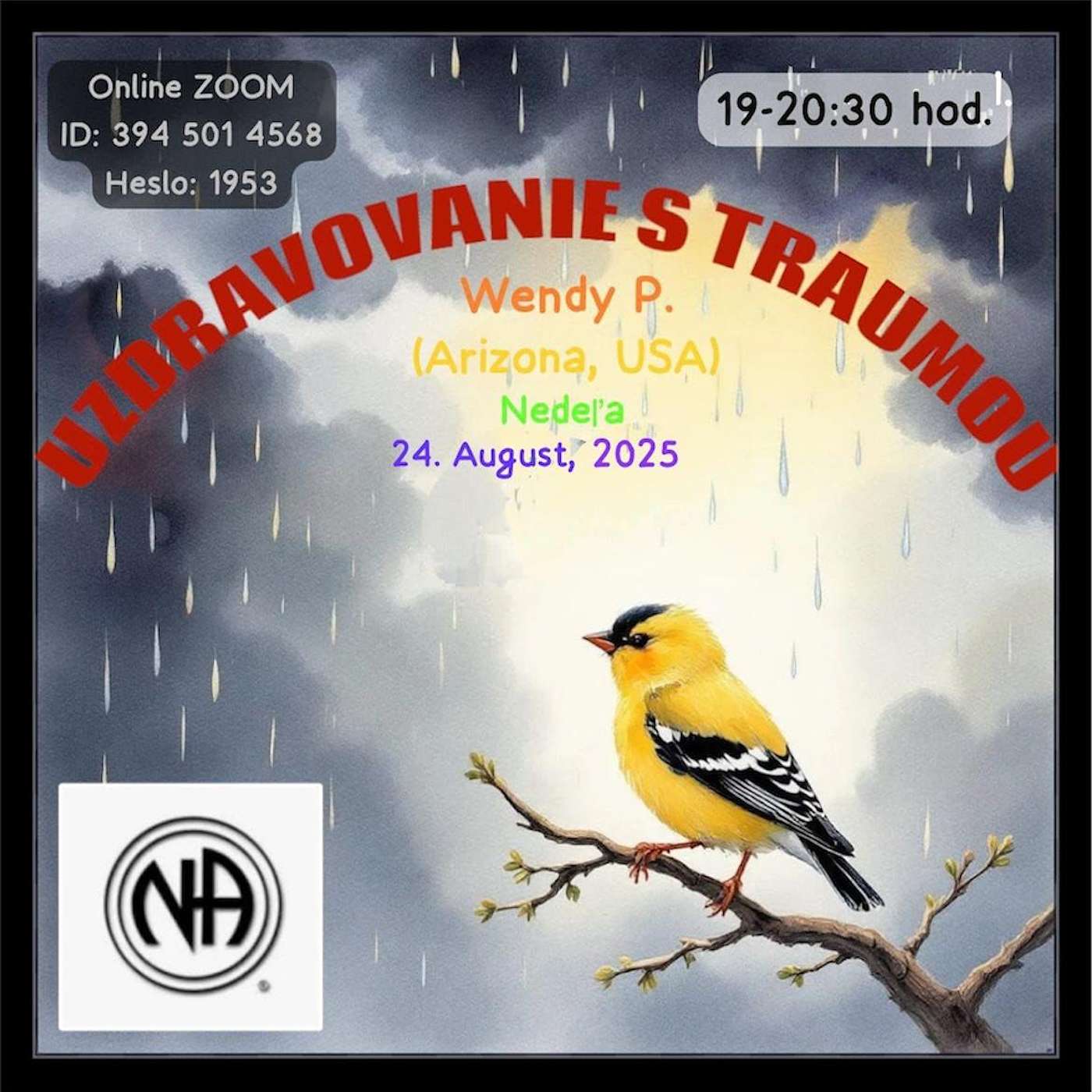 Uzdravovanie s traumou - Wendy P. (Arizona, USA) - 24. 8. 2025 episode artwork