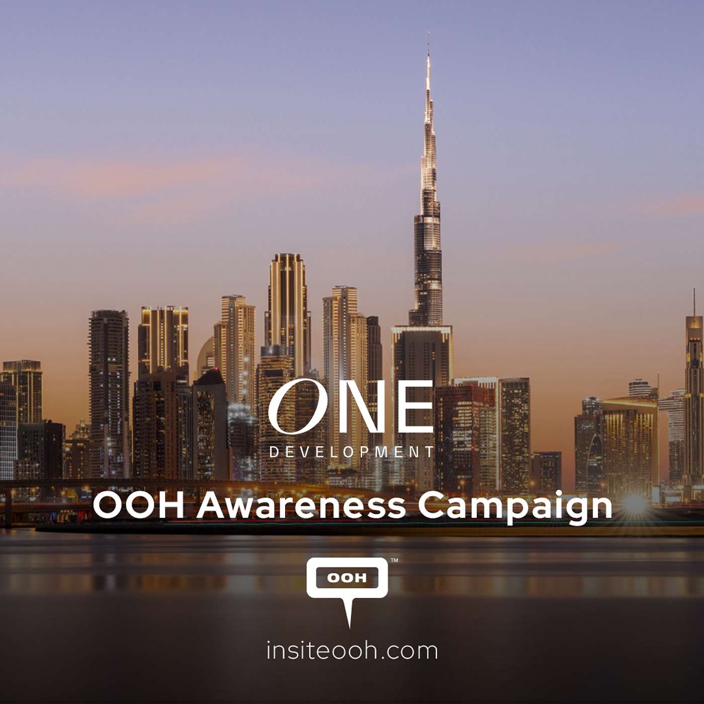 One Development OOH Campaign "Expands Internationally to Build Tomorrow"