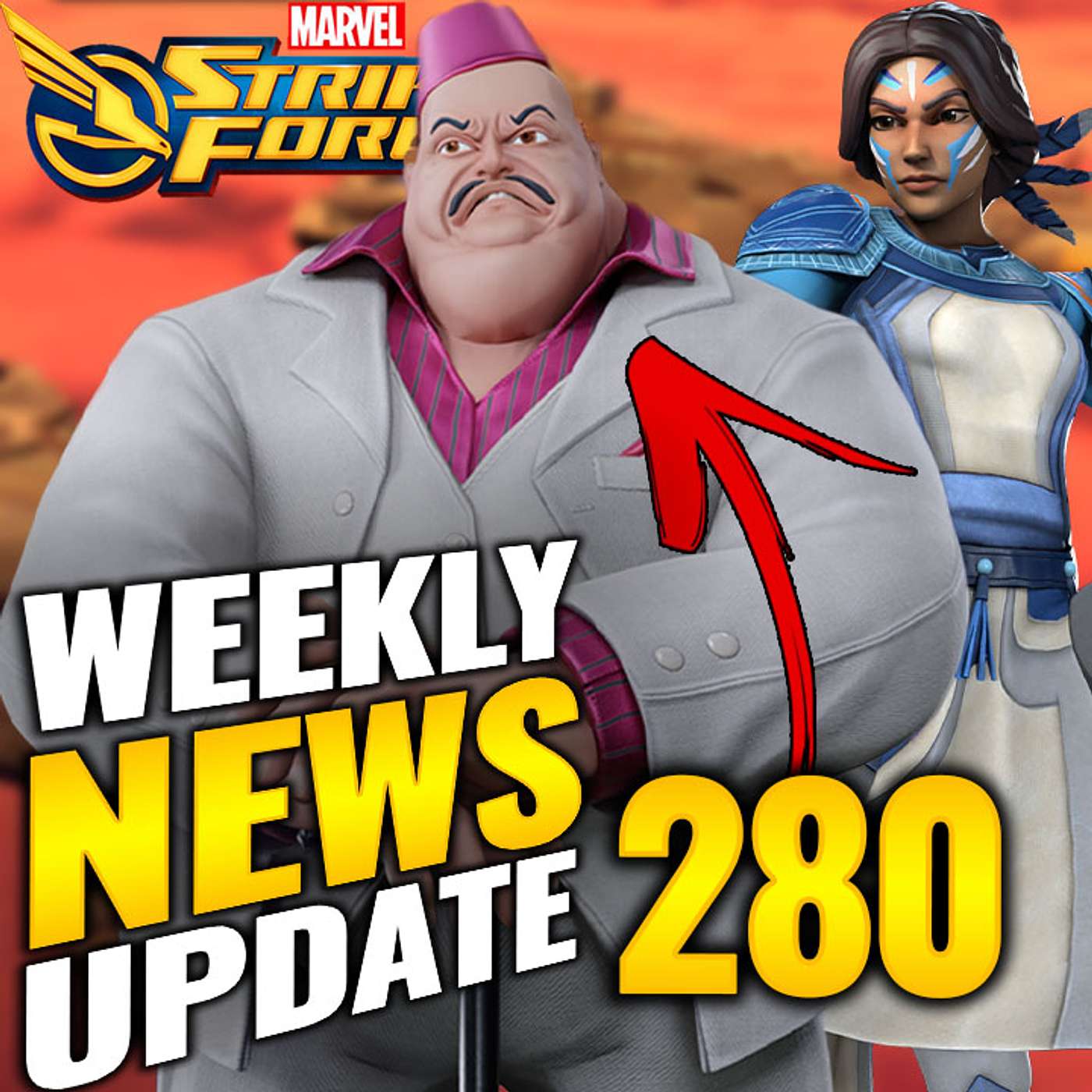 Episode 280: MASSIVE WAR CHANGE! Professor X Next?, Battleworld Fixes | Marvel Strike Force
